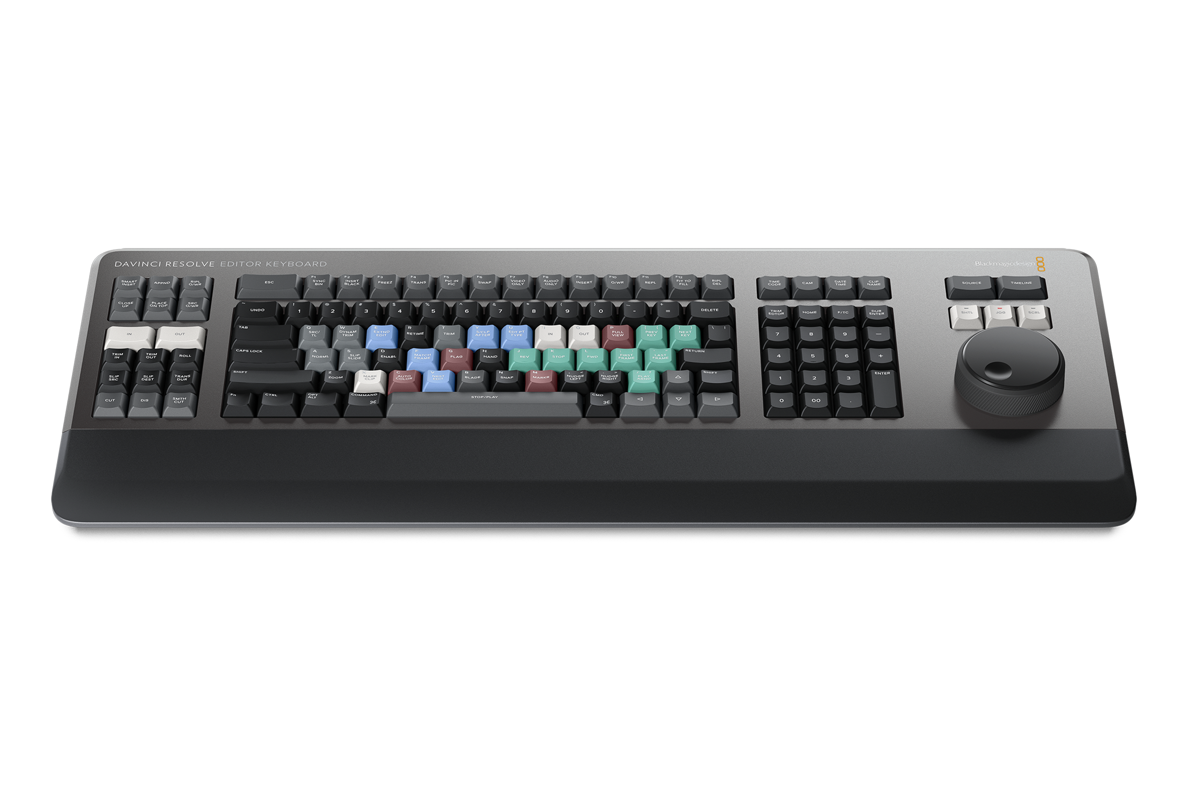 DaVinci-Resolve-Editor-Keyboard-Front-Tilt copy