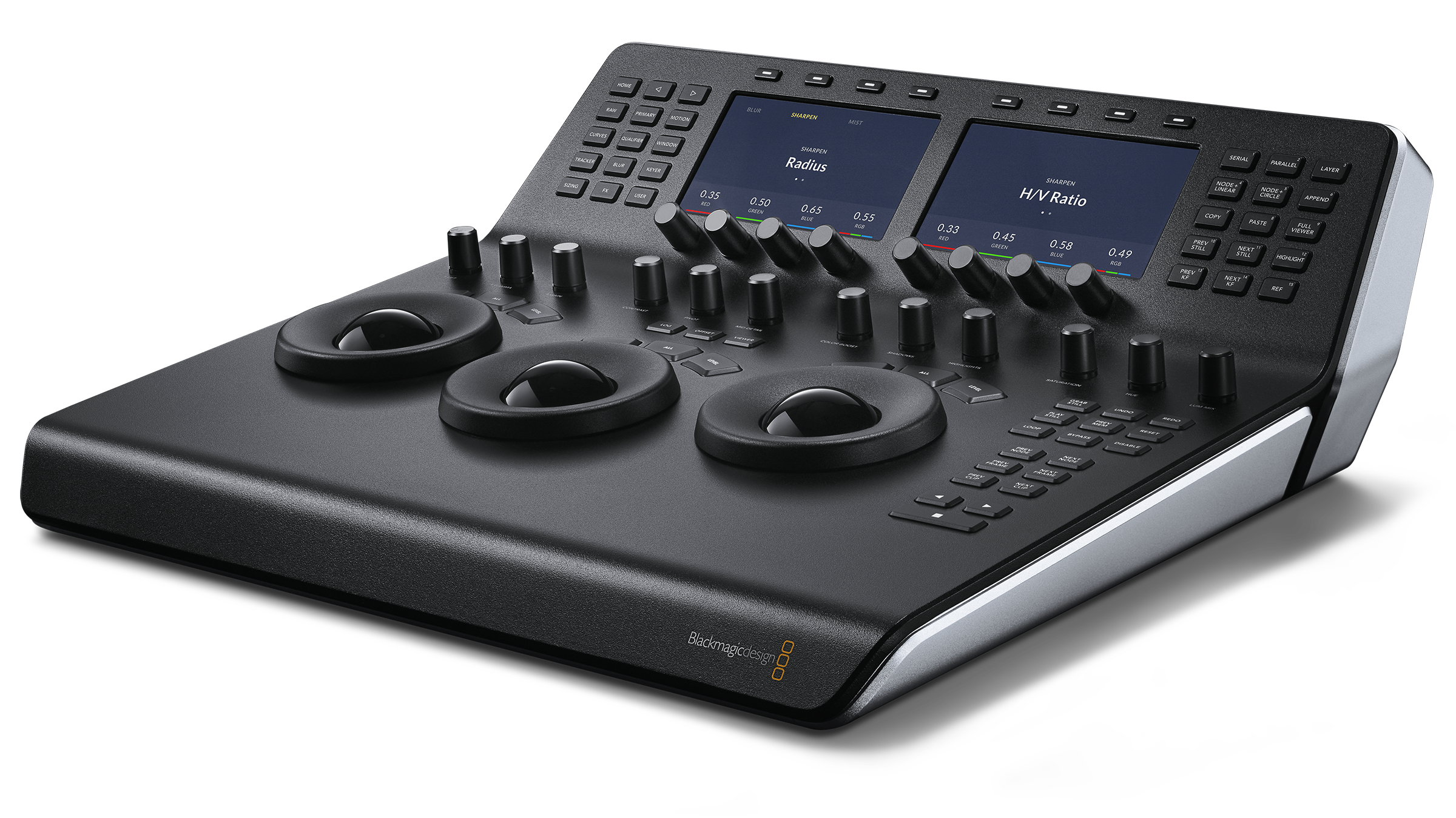 DaVinci Resolve Mini Panel Front Angle copy
