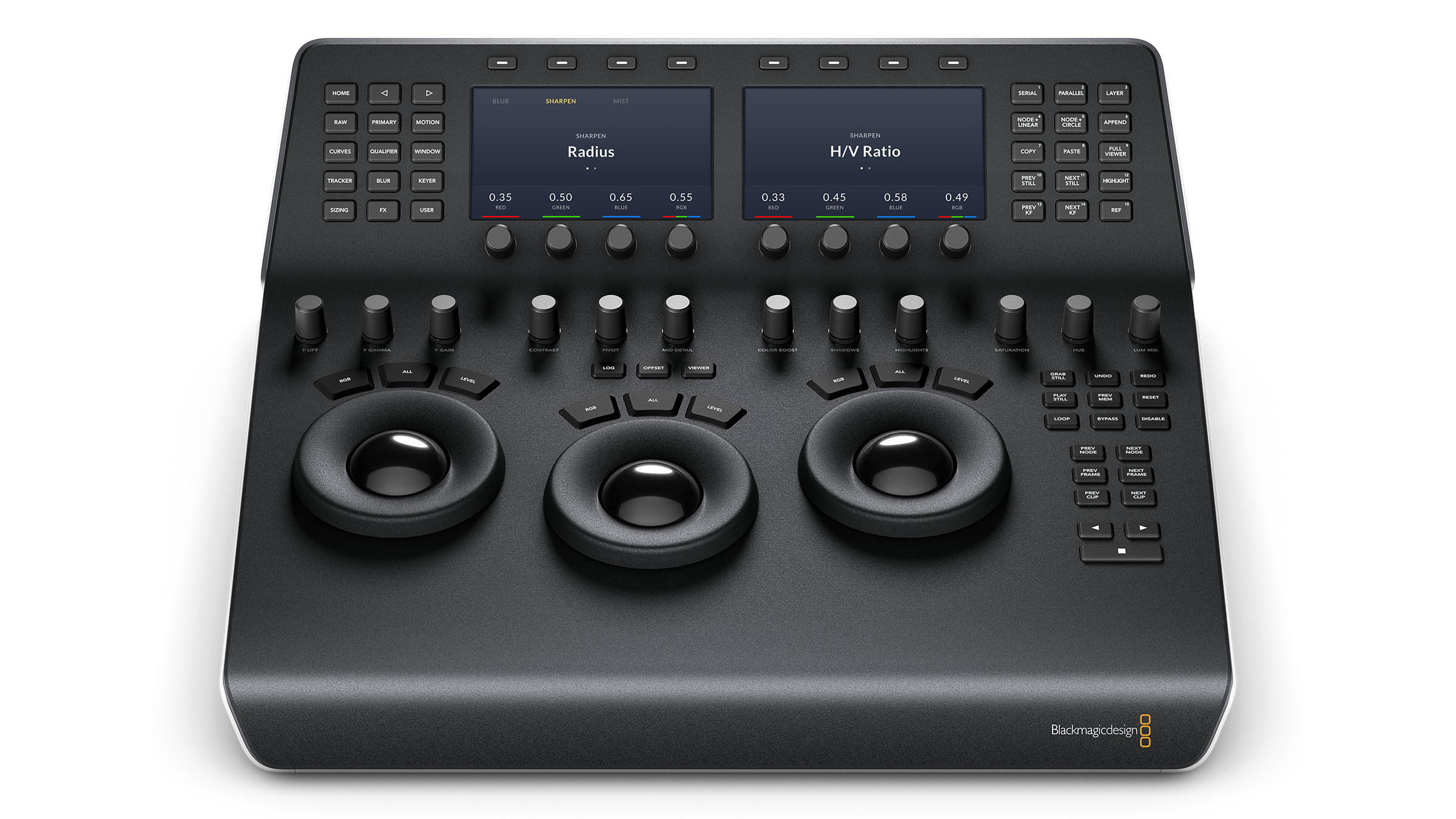 DaVinci Resolve Mini Panel Front copy