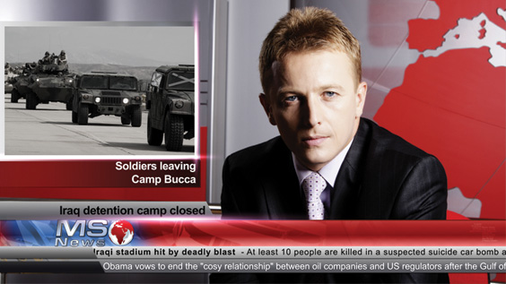 News tickers