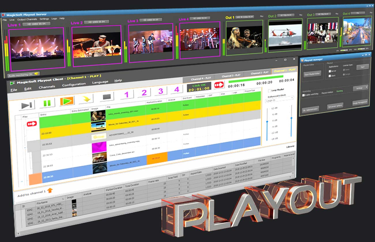 MagicSoft playout 1